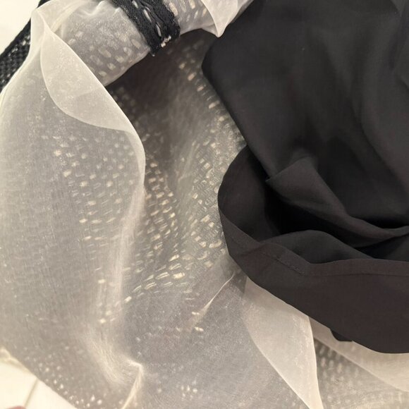 Sachi + Babi Maxi striped ayako midi skirt in jet Size 0 - Picture 7 of 11